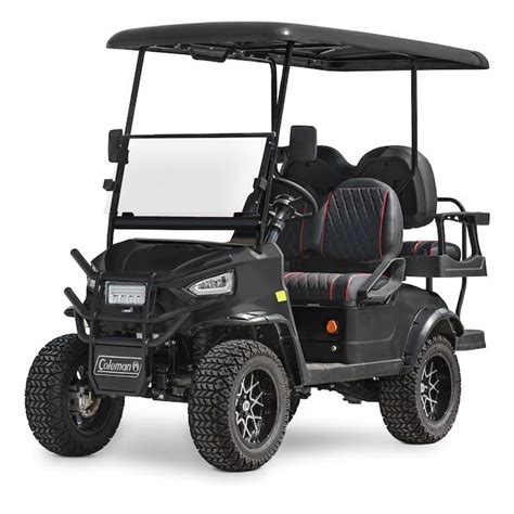 It has gusto thanks to its 196cc 9-hp motor, enabling it to hit speeds around 35 mph and handle the weight with the capacity of up to 400 pounds! The seats are adjustable for differing heights. . Coleman golf cart reviews reddit